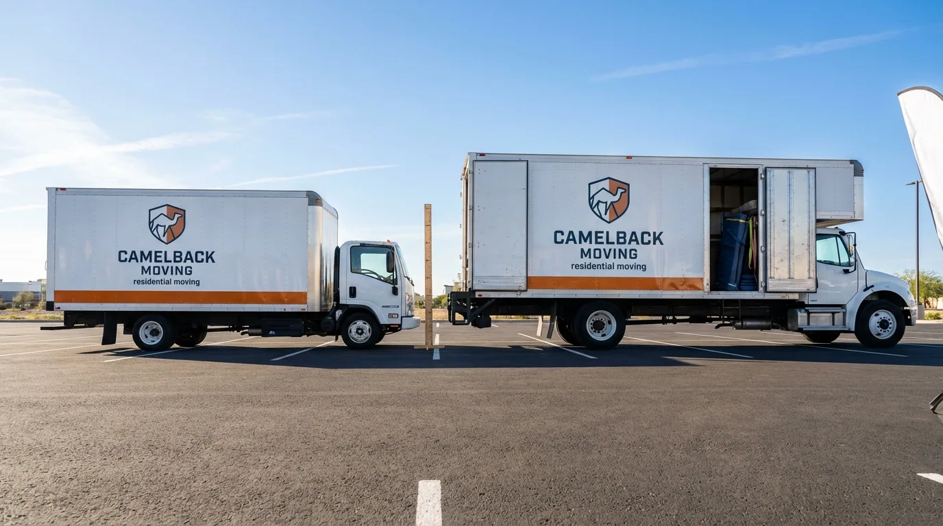Moving truck size capacity guide in Yanceyville